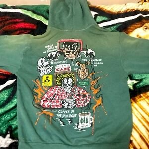 Roadside distressed hoodie